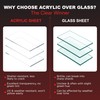 Acrylic Display Case for Full Size Football Helmet Premium Football