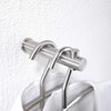 PHOS Design Elegant Wall Hook Made of Matt Stainless Steel,