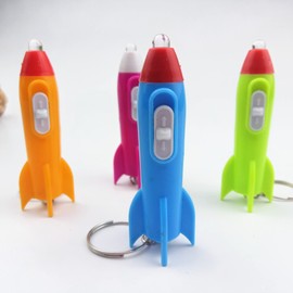 24 Llaveros de Linterna de Helicóptero Llavero con Linterna de Helicóptero para Niños Linterna LED Espacio Exterior Helicóptero Llavero de Astronauta (24 Piezas)