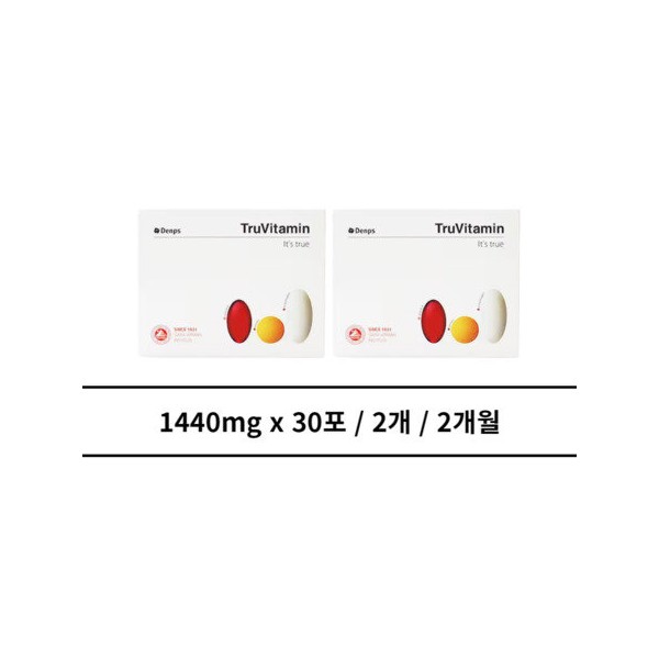 2 Truvitamins, 2 months / 트루바이타민 2개 2개월