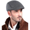 Comilaka Men's Beret Cap Gatsby Flat Cap Newsboy Flat Cap