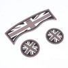 Union Jack Coaster PU Leather Shockproof Mat Pad Interior Anti-slip