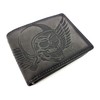Jockey Club Genuine Leather Biker Wallet Horizontal Hunter Leather Wallet