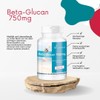 Beta-Glucan 750mg - High Dose - Vegan - 180 Tablets