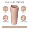 Zento Stainless Steel Vacuum Tumbler–350ml for Coffee, Tea or Water,