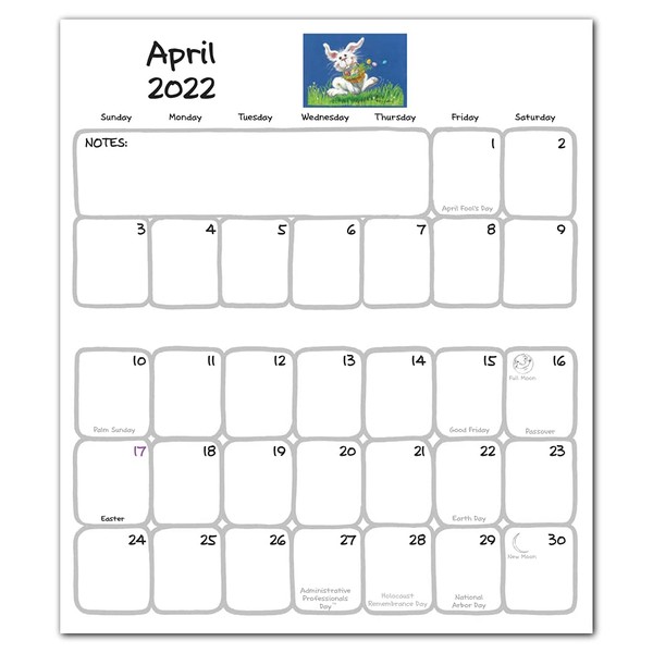2022 Suzy's Zoo Pocket Calendar (4x7)