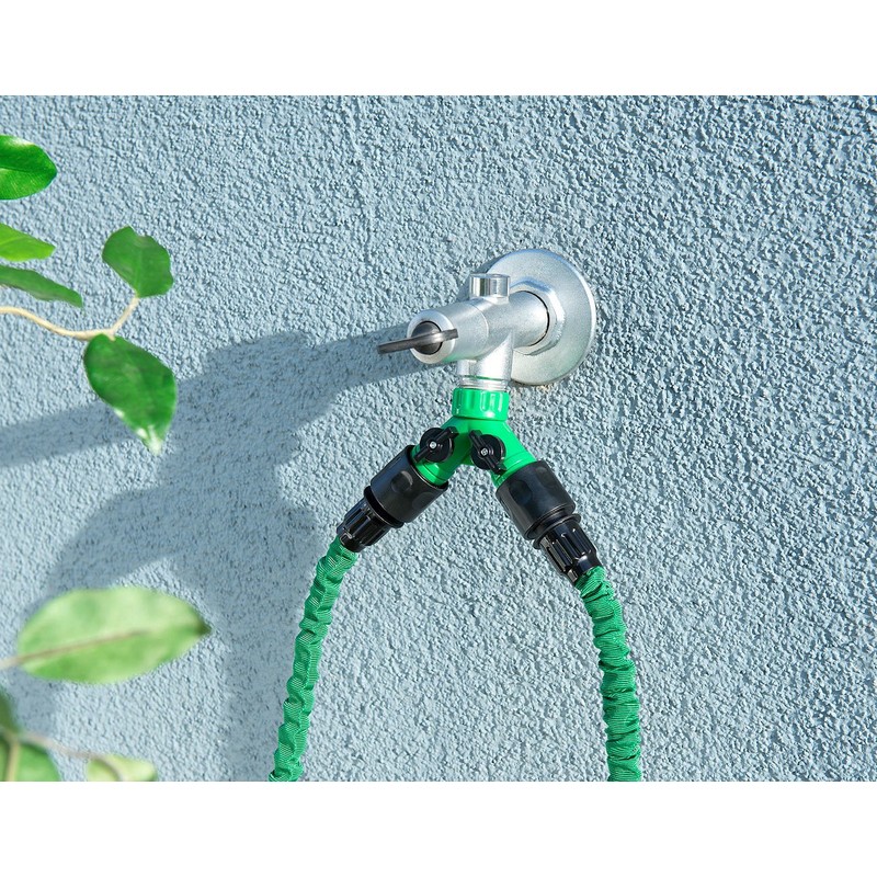 Royal Gardineer Distributor: 2-way tap adapter with 2 valves for