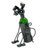 Handmade Wine Bottle Holder Sitting Dog ZB700