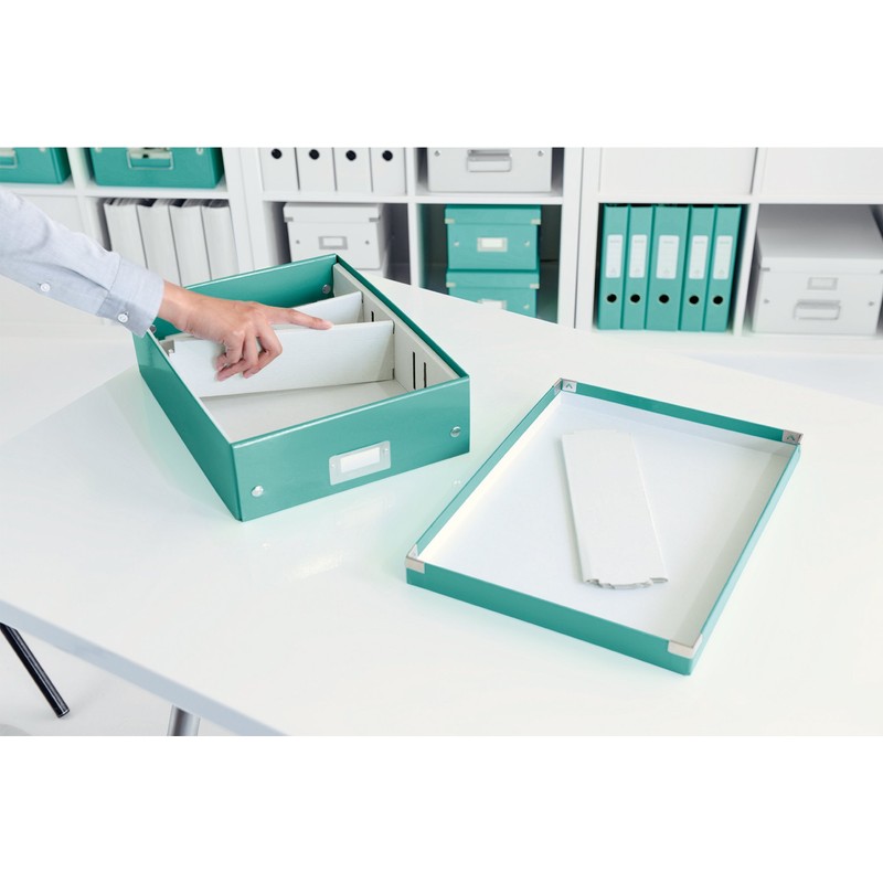 Leitz Organiser Box, Click and Store Range 60580051 - Medium,