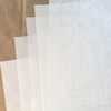 Diuhofart 20 Sheets Scrapbook Paper A5 Size Textured Papers, White