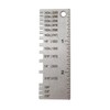 JENSWILL Mini Portable Metal Sheet Thickness Gauge Wire Welding Material