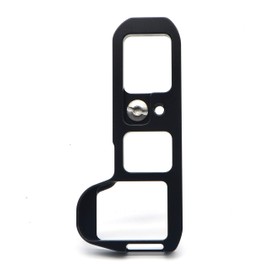 HITHUT Hand Grip Quick Release Metal Base Plate for Sony A7M2 A7II A7RII A7R2 with 1/4" Screw and Hex Wrench Black