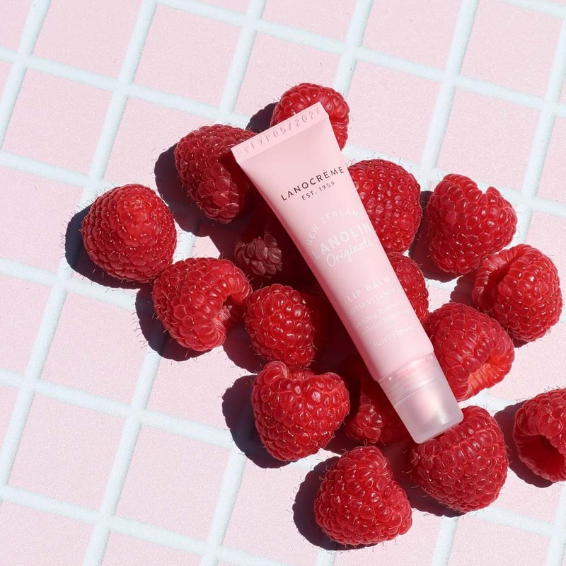 Lanocreme-Lanolin Originals Lip Balm with Vitamin E Berry 10g