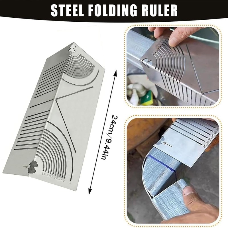 PrecisionFlex Angle & Arc Marking Tool, Multi-Functional Square Tube Bending