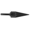 Firewood Drill Bit Wood Log Splitter Carbon Steel Cone Hex