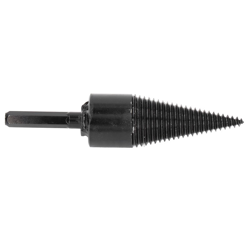 Firewood Drill Bit Wood Log Splitter Carbon Steel Cone Hex