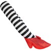 Skeleteen Wicked Witch Legs Prop - Crushed Witches Feet with