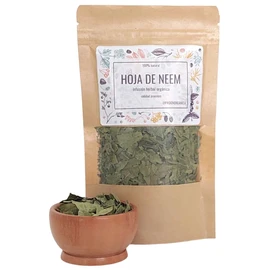 Pasión Orgánica - Té Infusión HOJA DE NEEM ORGÁNICA deshidratada grado alimenticio y cosmético - Hoja Neem