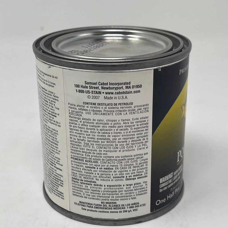 Valspar Cabot 18017 Premium Woodcare, Semi Gloss, Polyurethane 1/2 Pint