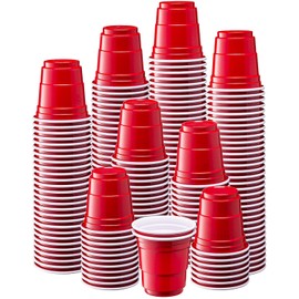 2 oz Mini Party cups, Jello Shots, 200 Count (Pack of 1)