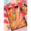 14Pcs Empty Candy Cane Tubes, Clear Plastic Candy Containers for