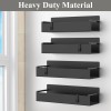 HuggieGems 4 Pack Magnetic Spice Rack Organizer for Refrigerator and