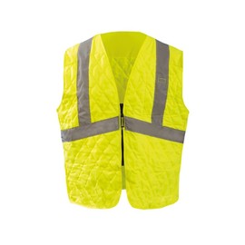 OccuNomix Small - Medium Hi-Viz Yellow Hyperkewl Rapid Absorption Polyester Cooling Vest
