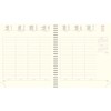 Exacompta - 180847E – Wochenkalender, quadratisch, SAD 18S, Spiralbindung, 15