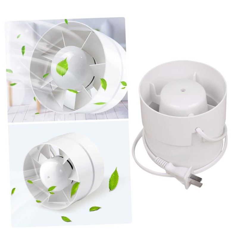 WOONEKY 4 Inch Inline Duct Fan Ventilation Exhaust Fan Quiet