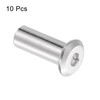 sourcing map M6x22mm Hex Socket Head Insert Nut Screw Post