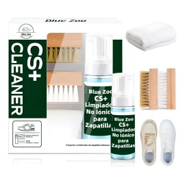 Kit De Limpieza De Tenis Limpiador Espuma 4 Piezas Blue Zoo