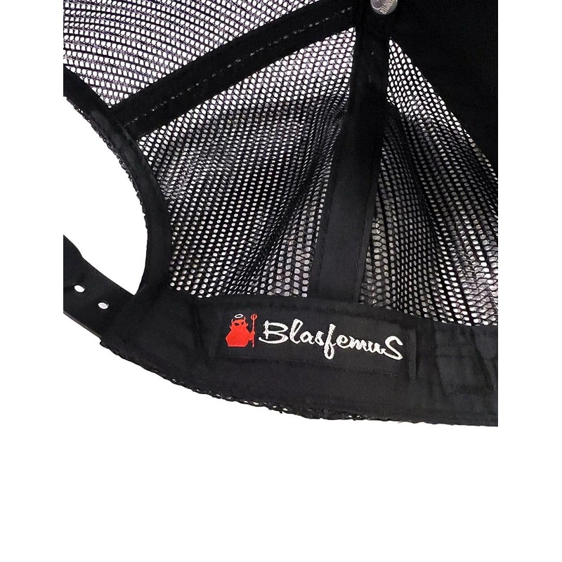 Blasfemus Baseball Cap for Men and Women with Embroidered Visor