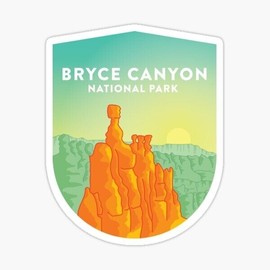 Endless New Objects Bryce Canyon Rocky National Park Vinyl Decal MacBook Laptop Window Sticker