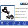 Bronze Picture Hooks for Hard Walls Picture Hanging Hooks 33mm