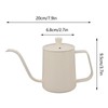 Small Pour Over Coffee Kettle Stainless Steel Precisely Control Coffee