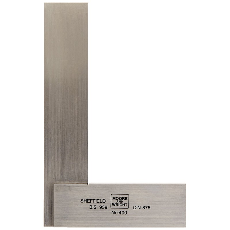 100mm/4 inch Engineers Square- Moore and Wright