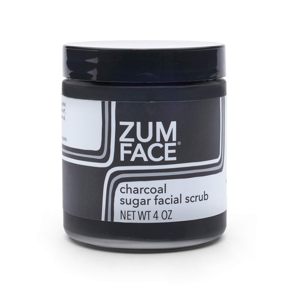 Zum Face Sugar Facial Scrub - Charcoal - 4 oz