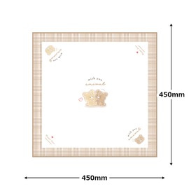 Kamio Japan Lunch Cloth Lunch With You ANIMAL Girls Medium