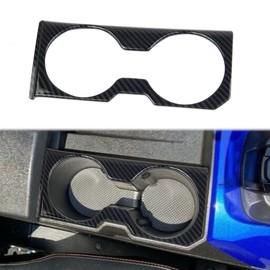 Carbon Fiber Cup Holder Panel Cover Trim Accessories for Polaris Slingshot 2020-2024