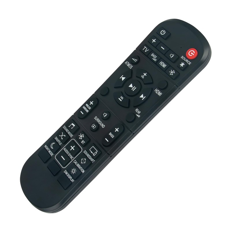 ALLIMITY Replaced Remote Control Fit for JBL 9.1/5.1/3.1/2.1/2.0 Soundbar and