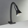 Searchlight Task clamp lamp desk partner black flexi clip (P4122BK)