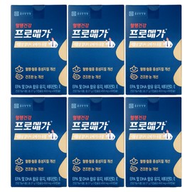 Chong Kun Dang Health Promega Vegetable Altige Omega 3 Dual 450mg x 60 capsules 6 boxes / 종근당건강 프로메가 식물성 알티지 오메가3 듀얼 450mg x 60캡슐 6박스