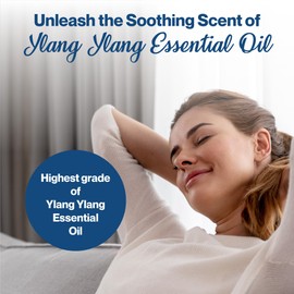 uh*Roh*Muh Organic Ylang Ylang Complete Essential Oil - USDA Certified Essential Oil | 100% Pure and Natural Essential Oil for Skincare, Diffuser Aromatherapy - Sourced from Madagascar 4 fl oz