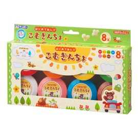 Ginpo A-KGN8ZFR Komugincho 8 Color Set, 1.2 oz (35 g) Each