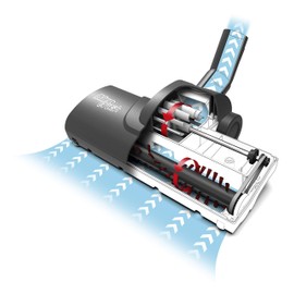 Henry 909553, AiroBrush Air Powered Floor Tool Accessory, Black