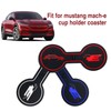 LSAUTO Compatible for Ford Mustang Mach-E Car Cup Holder Coaster,
