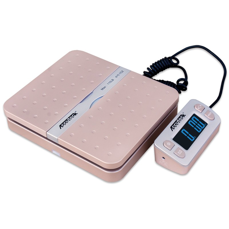 Accuteck ShipPro W-8580 110lbs x 0.1 oz Gold Digital Shipping