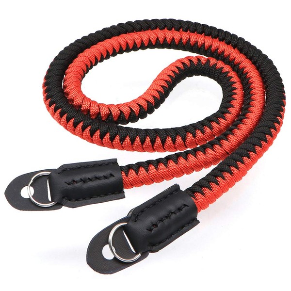 HITHUT Paracord Camera Strap Long Camera Neck Shoulder Strap for