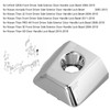 Chrome Door Handle Lock Bezel 80647‑ZC00A Left Side Exteroir Keyhole
