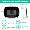 Copkim 24 Pcs Pedometer for Walking Bulk LCD Step Counter